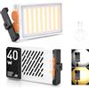ZHIYUN FIVERAY M40 [Ufficiale] Luce Video LED, 40w Luce Portatile per Fotocamera, 14000 Lux, CRI≥96, TLCI≥97, Illuminazione Fotografica per Live Streaming/YouTube/TikTok, 320g