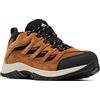 Columbia Crestwood Impermeabile, Scarpe da Escursionismo Uomo, Elk Nero, 44 EU