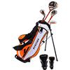 Precise Esclusivo set di mazze da golf per mancini per bambini dai 3 ai 5 anni (altezza da 3 a 3'8), solo per mancini, il set include: driver (38,1 cm), legno ibrido (22*), ferro n. 7, putter, borsa con