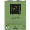 CANSON Album spiralato lato corto XL drawing - A4 - 160 gr - 50 fogli - Canson (unità vendita 5 pz.)