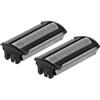 vhbw 2x testina di ricambio compatibile con Philips GB2024, GB2026, HQ850, QG3280, QG3280/41, QG3380, QG3380/16 rasoio elettrico