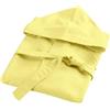 Bassetti Accappatoio Microfibra BASSETTI Uomo Donna Con Cappuccio TAGLIA S - M - L - XL (Giallo Y1, S - 42/44)