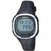 Timex Women's TW5M19600 Ironman Transit Mid-Size Black/Silver-Tone Resin Strap Watch