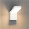 Klighten Applique da Parete LED Esterno Interno 24W IP54, Lampada da Parete Moderno Luci da Parete in Alluminio per Ingresso Terrazza Giardini, Bianco, 1500 Lumen, Bianco Caldo 3000K