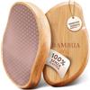 BAMBUA Raspa Piedi Professionale - (Effetto Anti-Calli 100%) Calli Piedi Rimozione - Per Piedi Bellissimi - Vetro Nano Efficace - Pedicure Piedi - Lima per Piedi E Talloni - Pulizia Piedi (Rosa)