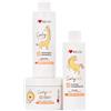 Ilovericcio I Love Riccio Kit Curly Kids Per Capelli Ricci Bambini con Shampoo Idratante 250 ml, Maschera Nutriente 250 ml e Crema Modellante 250 ml, Formula Delicata Antilacrime, con Matite Colorate e Cartoncino