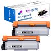 INKPACT Cartucce Toner Compatibili per Brother TN2320 TN-2320 per MFC-L2700DW MFC-L2700DN MFC-L2720DW MFC-L2740DW DCP-L2500D DCP-L2520DW DCP-L2540DN HL-L2300D HL-L2340DW HL-L2360DN (Nero, 2-Pack)