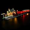 GEAMENT Set di Luci LED Compatibile Con LEGO Espresso per Hogwarts e Stazione di Hogsmeade - Kit Di Illuminazione per Harry Potter 76423 (Modello di mattoncini non incluso)