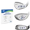 MSOAT Etichette a nastro a impatto destro per golf adesivi a impatto Golf Impact Tape per Golf Club Impact Adesivi 24 pezzi (18 ferri da stiro, 4 legno, 2 putter) registratore a sfera
