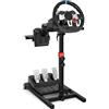 Eilsorrn Steering Wheel Stand, Foldable Wheel Stand for Thrustmaster T248/T300/Ferrari 458/T150/T80, Logitech G923/G920/G29 TPS5 PS4 XBOX PC