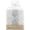 INTERBABY · Set di 3 Mussole di Bambù BEAR grigio per neonati · 55x70 cm · Bambù&Cotone