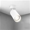 Karyoosi Lampada Faretti da Soffitto LED Orientabili, Faretti da Parete Interno Bianco, GU10 Faretti Soffitto, per Soggiorno, Camera da Letto, Cucina, Senza Lampadina GU10, Bianco Opaco