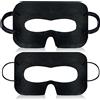 Generic Per PS VR2 VR Maschera copri occhi Igiene Maschera occhi monouso Sudore Protezione viso traspirante per Oculus Quest 2 Pico 4 PS VR2 HTC 50/100 Pack (One Size, Black, 100)