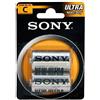 PAGONE DISTRIBUZIONE Sony Pila 1/2 Torcia in Zinco Blister 2 Pezzi