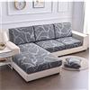 uyeoco Copriseduta Divano Elasticità Fodera per Cuscino del Divano Indipendente,Fodera per Sedile Divano Fodera Coprisedile, Protezione del Cuscino Sedile del Divano ( Color : #18 , Size : 3 seats (150-190cm