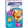 Pesoforma Biscotti Lampone e Mela, Pasto sostitutivo proteico, Per rimettersi in forma con gusto, Solo 219 calorie, Nuovo formato, 16 biscotti, 8 pasti sostitutivi