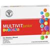UNIFARCO Multivit Junior Bubbles Integratore Gustoso per Bambini 27 bollicine di gelatina masticabile
