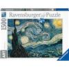 Ravensburger - Puzzle Van Gogh Notte Stellata, 1500 Pezzi, Puzzle Arte per Adulti e Ragazzi, Idea Regalo per Lei o Lui, 80x60 cm