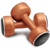 Body Sculpture BW108-04, Smart-Set di 2 manubri da 2 kg (4 kg) Unisex-Adulto, Bronzo, Taglia Unica