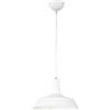 RL LIVE YOUR LIGHT Reality Leuchten r30421078 Will, lampada a sospensione, metallo, E27, Grigio, 36 x 36 x 150 cm, Metallo, bianco opaco, 36 x 36 x 150 cm, E27