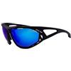 EASSUN Epic, Occhiali da Sole Sportivi Unisex-Adulto, Nero, L-XL