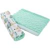 Medi Partners Protezione per cintura di sicurezza per auto 17x22 cm Bambino 100% cotone Minky Double Sided Punti di attrito per auto sportive