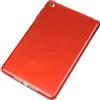 Copmob Smart Cover per iPad Mini 4 - Custodia Morbido Flessibile Silicone TPU,Posteriore della Protezione di Gomma, Trasparente Retro Copertura per Apple iPad Mini 4 Tablet,Rosso
