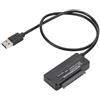 Yolispa Convertitore adattatore per cavo da USB 3.0 a 7+15 pin compatibile con HDD SSD2 da 2,5/3,5 pollici a cavo da 2,5 pollici ssd cavo a usb 3.0 convertitore da 2,5 pollici ssd cavo usb 3.0 a hard