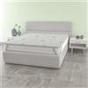 Italian Bed Linen Topper ADEL con fodera aloe, Matrimoniale 160x190cm
