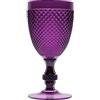 Excelsa Diamond Set 6 Calici Diamond Lilla, Plastica Riutilizzabile, Capacità 390 Ml.