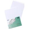 Bantex Buste formato DIN B4 (35,3 x 25 cm), con striscia adesiva, 50 pezzi, in confezione di pellicola (bianco)