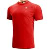 Macron Start Scc Ralph T-shirt Print Tomred/Dtomred Man, Maglia Running Uomo, Rosso (Red), S