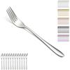 Berglander Set di forchette da tavola da 12pcs da 20,5 cm, set di forchette da tavola in acciaio inossidabile per casa, ristorante, pranzo quotidiano, facile da pulire e lavabile in lavastoviglie