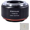 PHOLSY Adattatore Manuale Compatibile Obiettivo Adaptall-2 e E Fotocamera
