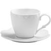Holst Porzellan CE 020 Set di 2 tazze da caffè Ceremony, in porcellana, colore: bianco