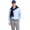 bugatti 9350-98800 Camicia per Il Tempo Libero 1:1, Azzurro 320, L Uomo
