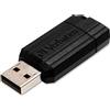 Verbatim VB-FD2-08G-PSB USB flash drive - USB flash drives (USB 2.0, Type-A, Cap, Black, Windows 2000, XP, Vista, 7 Mac OS 9 + Linux 2.4.0 +)