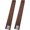 2x AAA Grade Ebony Tastiera in legno per chitarra Chitarra vuota Parti fai-da-te