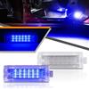 OZ-LAMPE Illuminazione interna a LED per BMW E81 E87 E60 E61 E63 E64 E65 F01 F02 X5 E70 X6 E71 Z4 E85 E86, Luce vano piedi con Canbus, Illuminazione interna a LED Luce, 2 pezzi