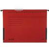 Leitz Cartelle d'archivio sospese, confezione da 5, colore: Rosso