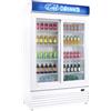 AMITEK Espositore refrigerato per bibite - Capacità 850 litri - cm 122 x 74.5 x 199 h