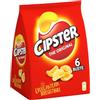 Cipster the Original, Chips di Patate Croccanti, Gusto Leggero e Forma Iconica, 132g (multipack 6 bustine da 22g)