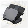 GielleService Supporto per laptop Fellowes Fellowes serie Professional Regolabile in 9 altezze 4 porte USB integrate