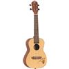 Ortega RU5 Ukulele Classico da Concerto Serie Bonfire a 18 Tasti, Natural