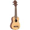 Ortega RU5-SO Ukulele Classico da Concerto Serie Bonfire a 15 Tasti, Natural