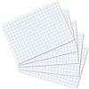 Herlitz Schede per appunti, 100 pezzi, Formato A8, a quadri