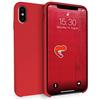 MyGadget Soft Case per Apple iPhone XS Max - Custodia Ultra Morbida e Rigida - Cover Silicone Resistente - Cassa Protettiva Antiurto graffio - Rosso