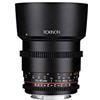 Rokinon Cine DS DS85M-MFT 85mm T1.5 AS IF UMC Full Frame Cine Lens per Olympus e Panasonic Micro Quattro Terzi