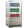 AMITEK Espositore refrigerato per bibite - Capacità 58 litri - cm 42.8 x 38.6 x 81 h