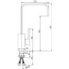 Paini miscelatore 84CR572R rubinetto cucina
